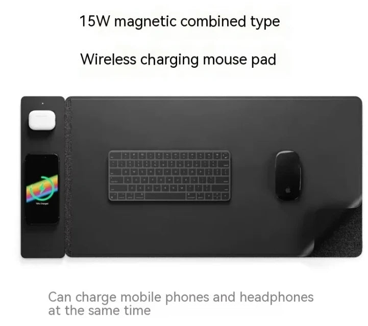 Bentrova™ Magnetic Wireless Charging Mouse Pad